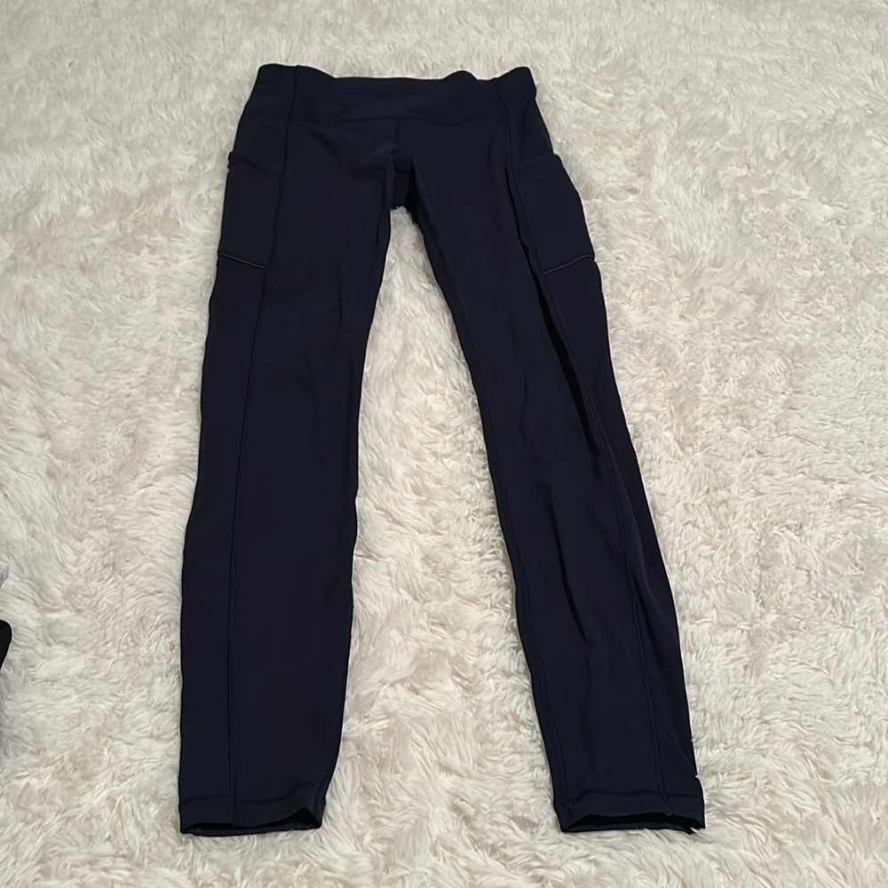 Blue lululemon leggings